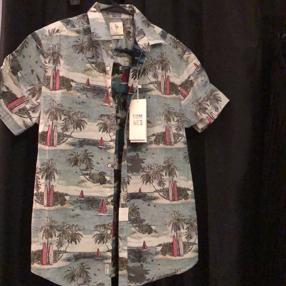 Denim & Flower Men’s Shirt Small